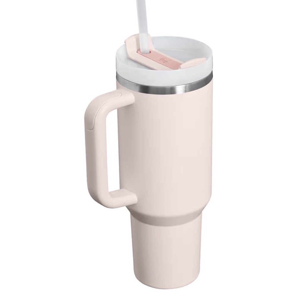 Stanley 40 oz Rose Quartz with Handle - Picture 2 of 13